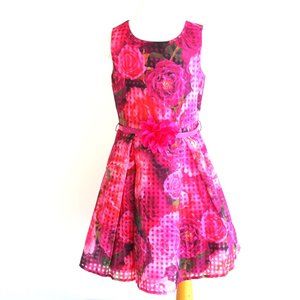 Children's Place Floral Dress Girls Size 6/7 NWT